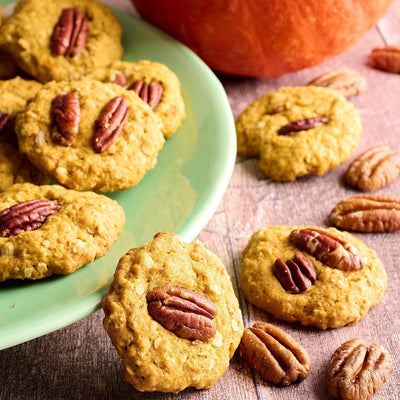 Cookie potimarron et noix de pécan