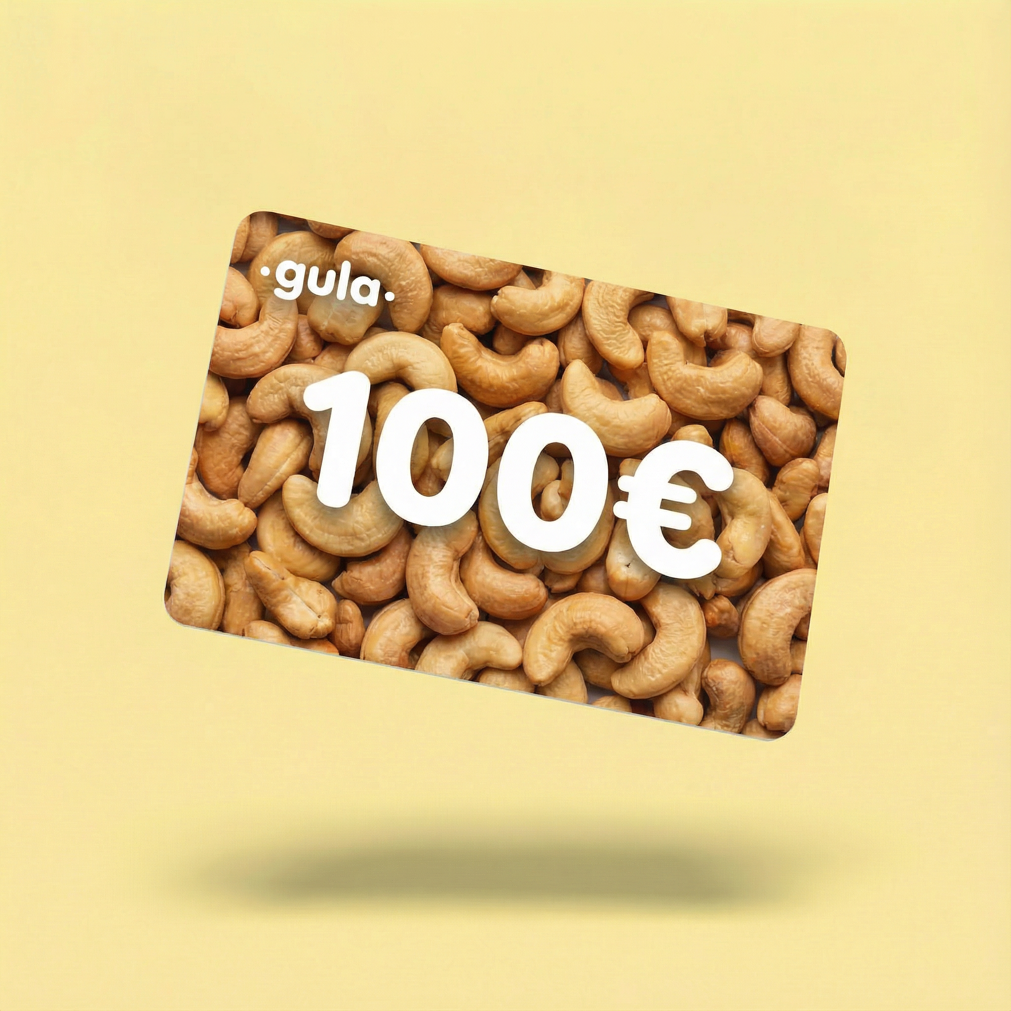 Carte cadeau Gula 100 euros - coffret premium fruits secs