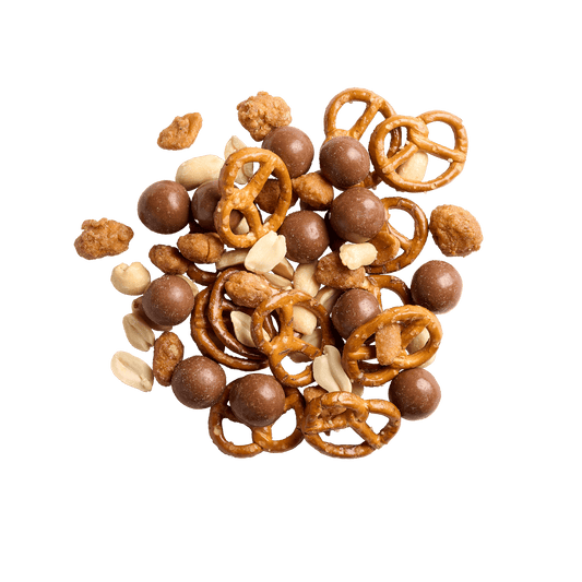 Chouchou & Bretzel Cacahuète, chocolat, caramel, bretzel Gula