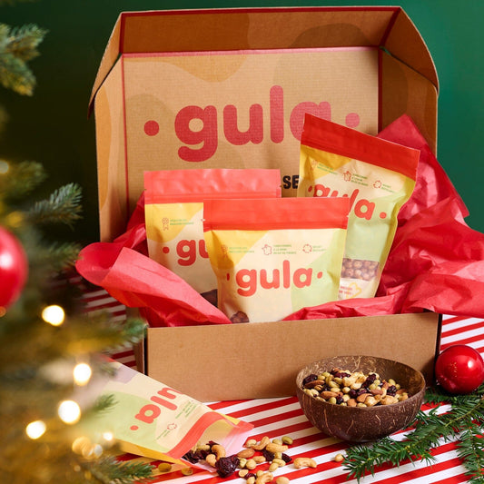 COFFRET APERITIF FESTIF Box, cajou, curry, pois chiche, sésame, Ti edam'amo, edamame, voyage en Provence Gula
