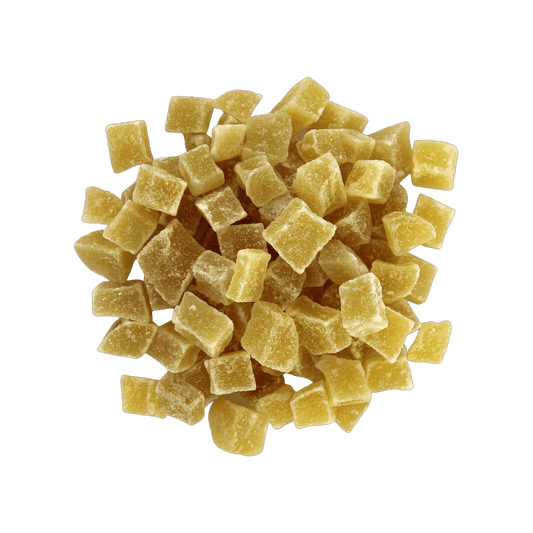 Cubes de gingembre gingembre Gula