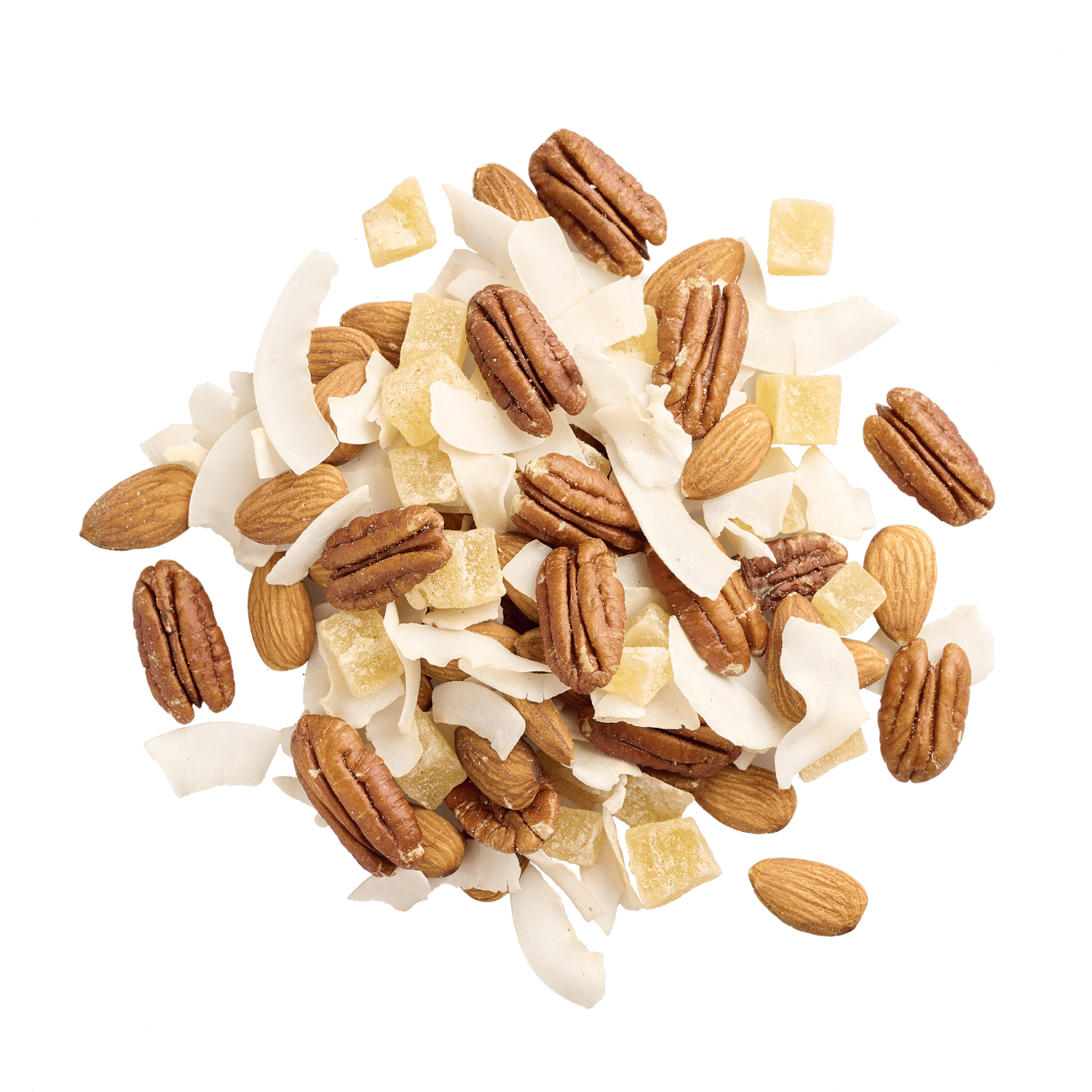 Coco Ginger amandes, coco, noix de pécan, gingembre Gula 