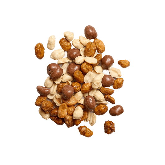 Chouchou chou cacahuetes caramelisees, chocolat au lait - Gula