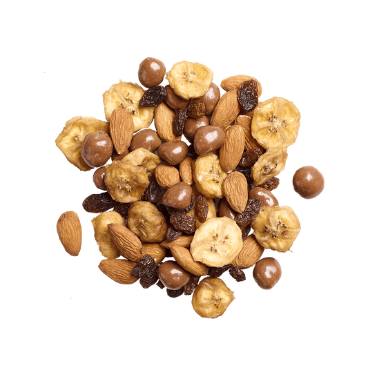Peanut Banane amande, raisin, chocolat, banane Gula 