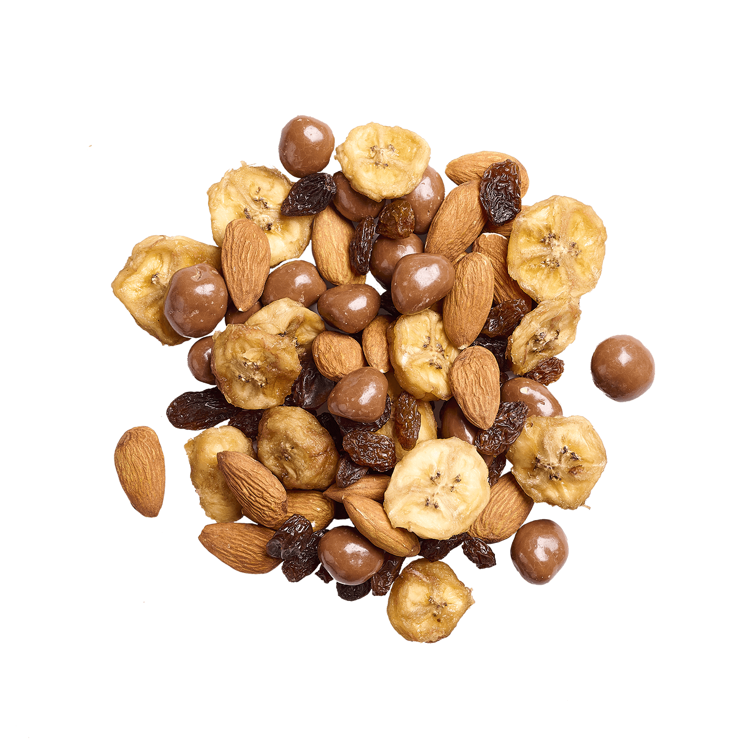 Peanut Banane amande, raisin, chocolat, banane Gula 