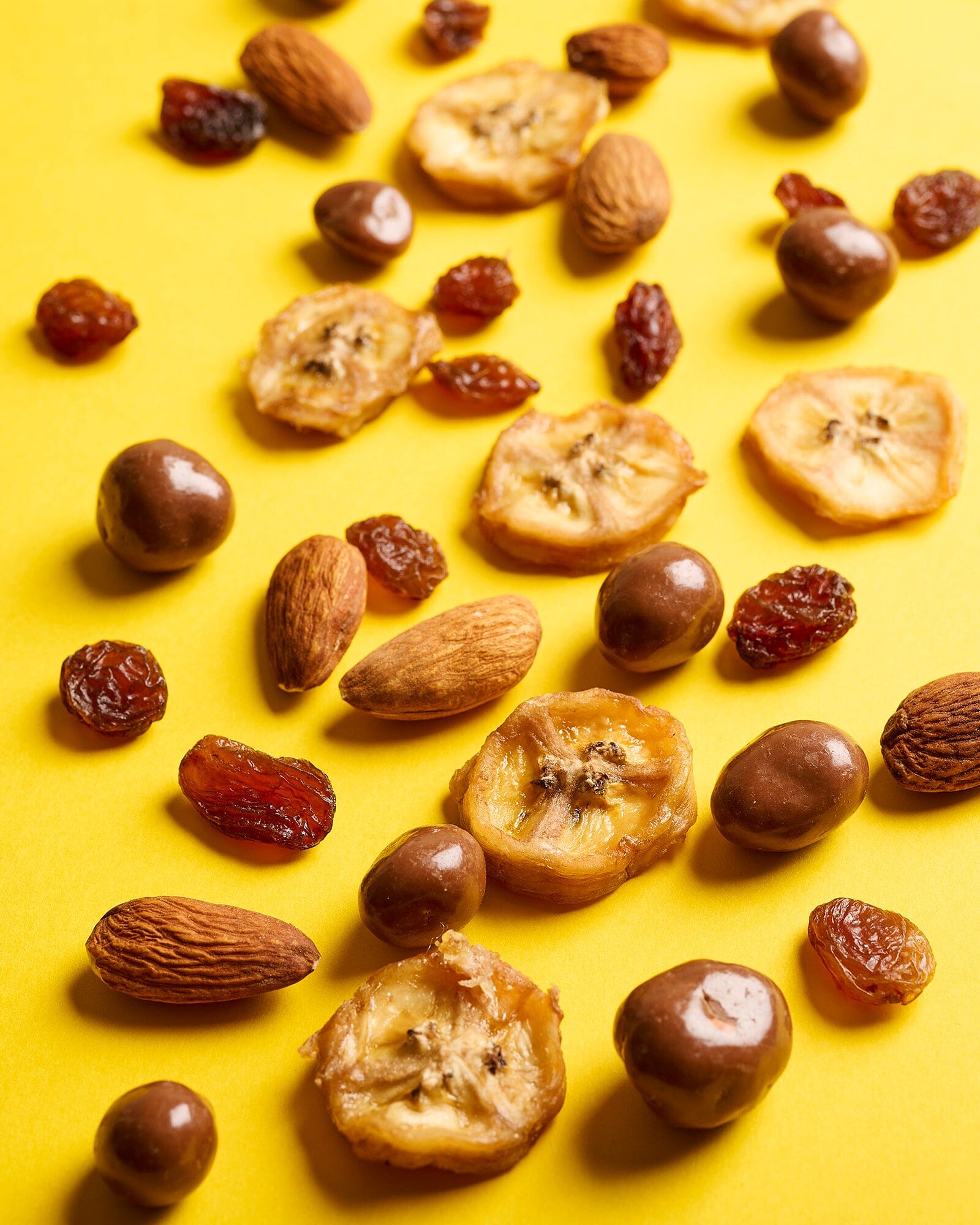 Peanut Banane amande, raisin, chocolat, banane Gula 