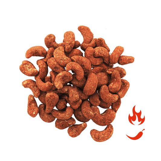 Red Hot Cajou Peppers noix de cajou, piment, chipotle Gula